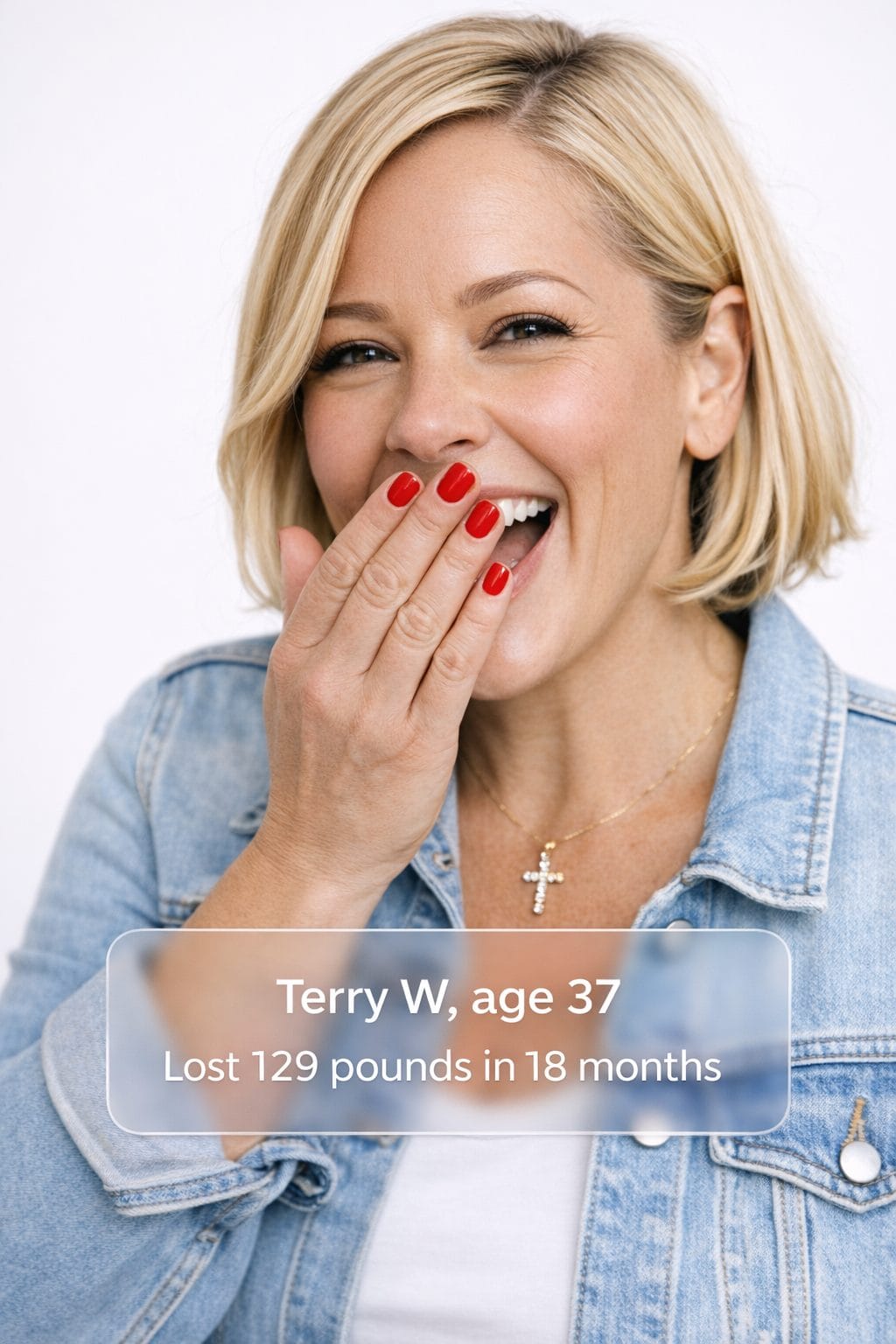 Terry W, age 37 · lost 129 pounds in 18 months